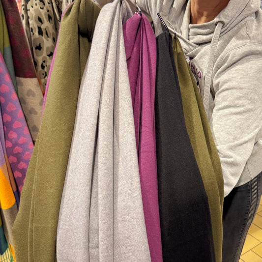 Schal Uni Zwillingsherz