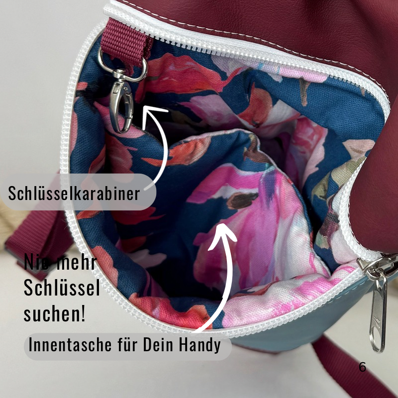 (Damen- und Herrenrucksack Solvey