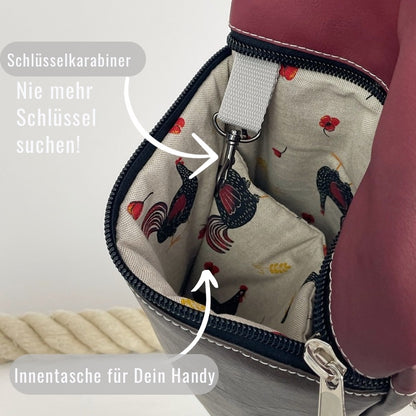 Damen- und Herrenrucksack  Brunhilde