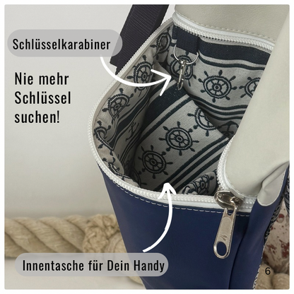 Damen- und Herrenrucksack Helgoland