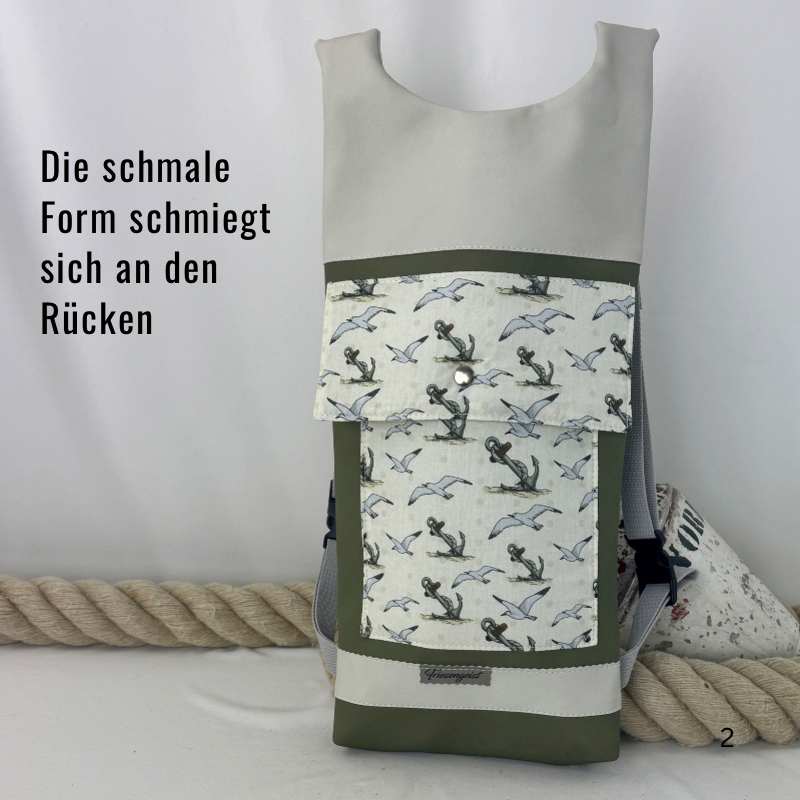 Damen- und Herrenrucksack Rucksack Elke