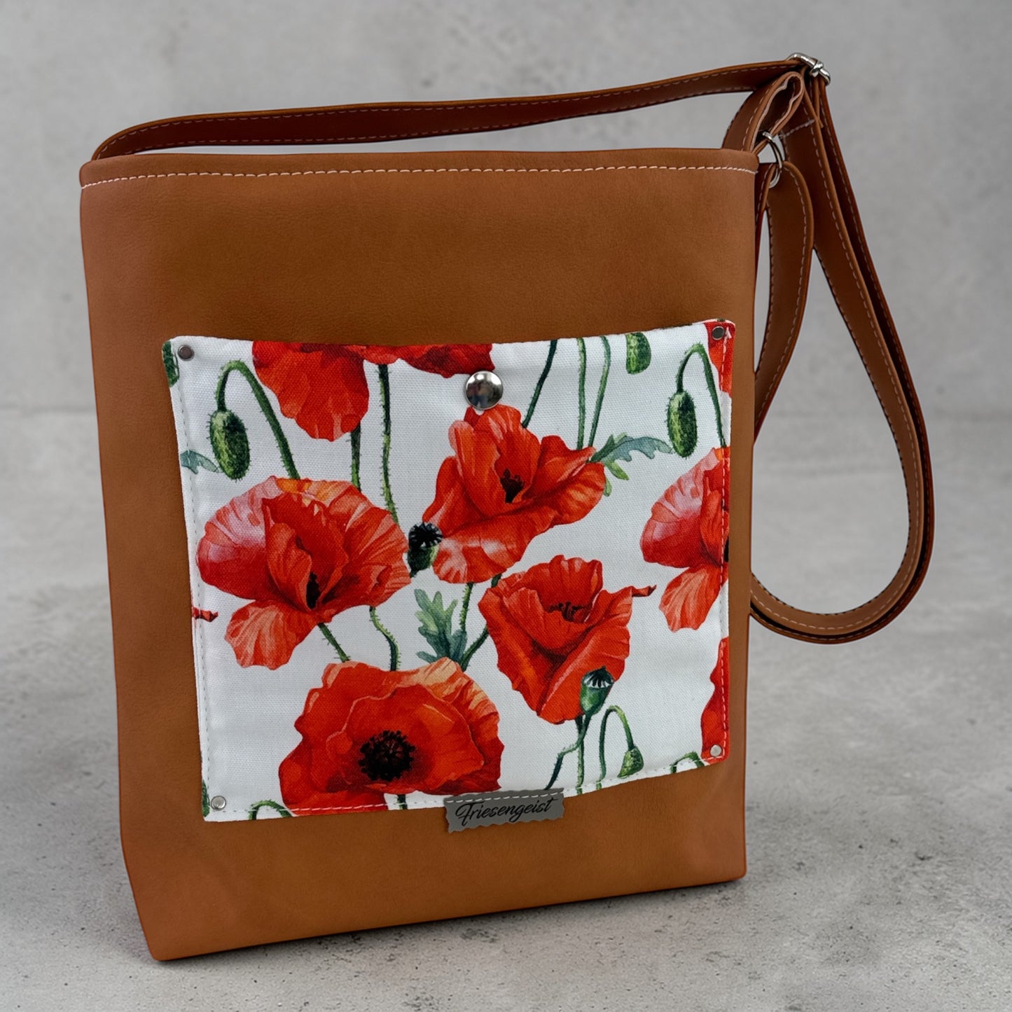 Shopper mit einem breiten Schulterträger, verlängerbar, Frigga